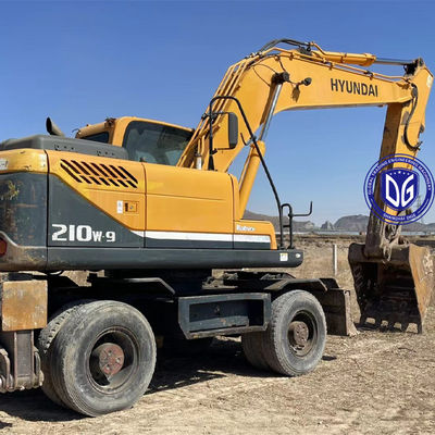 Χρησιμοποιούμενη χοντρή μηχανή Hyundai 210W-9 στην αγορά