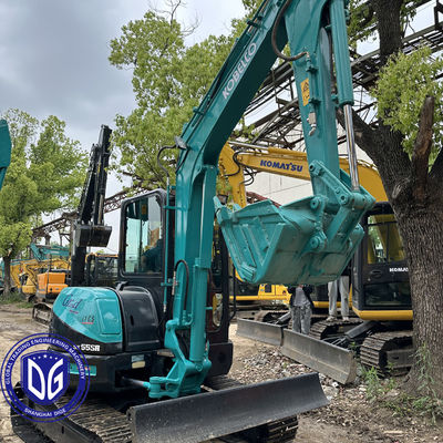 Ελαφρώς χρησιμοποιημένη Kobelco SK55 5.5 τόνων Excavator 90% νέα σε καλή κατάσταση