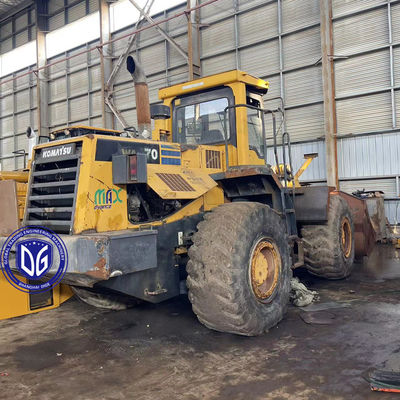 Αρχικό φορτιστή Komatsu WA470-6 Χρησιμοποιημένο φορτιστή σε καλή κατάσταση