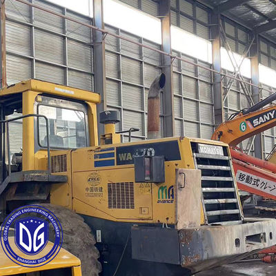 Αρχική Komatsu WA470-6 Χρησιμοποιούμενος φορτιστής Μεγάλος κατασκευαστικός εξοπλισμός 1 μονάδα διαθέσιμη