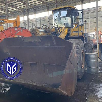 Αρχικό Komatsu WA470-6 Χρησιμοποιούμενο φορτιστή Αντιγλιστρές γραμμές και αποτελεσματικό σύστημα ψύξης
