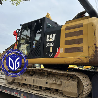 Χρησιμοποιούμενη CAT320E 20Ton Caterpillar Crawler Χρησιμοποιούμενη Εκσκαφέας Αρχική και σε καλή κατάσταση στο Σαλ