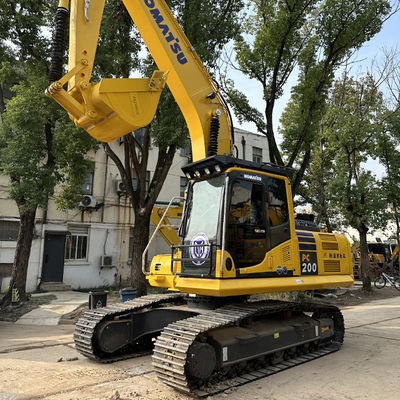 Εκσκαφέας 20 τόνων της ιαπωνικής μάρκας Komatsu PC200-8N1 Χρησιμοποιούμενος εκσκαφέας για κατασκευαστικό εξοπλισμό Komatsu