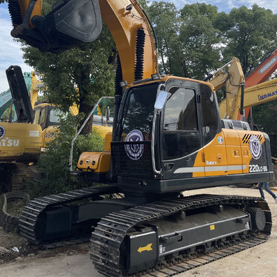 20 τόνων Κορεατική μάρκα Excavator Hyundai 220LC-9S Χρησιμοποιούμενη εκσκαφέας για κατασκευαστικό εξοπλισμό Hyundai