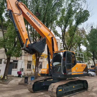 Χυουντάι 220 Χρησιμοποιούμενος υδραυλικός εξορυκτής με κινητήρα Cummins B7 για πώληση