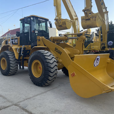 CAT966H Χρησιμοποιούμενη φορτιστή γλάροις με χωρητικότητα κουβάς 4,2 m sup3 για διάφορες εφαρμογές