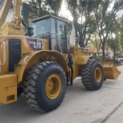 CAT966H Χρησιμοποιούμενη φορτιστή γλάροις με χωρητικότητα κουβάς 4,2 m sup3 για διάφορες εφαρμογές