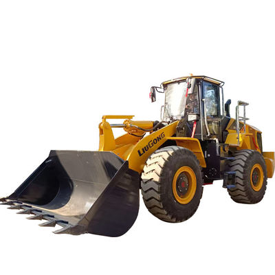 2976mm μήκος κουβάς Liugong 5 τόνων φορτιστή 4.5m3 Καθαρή χωρητικότητα κουβάς για ευέλικτες εφαρμογές