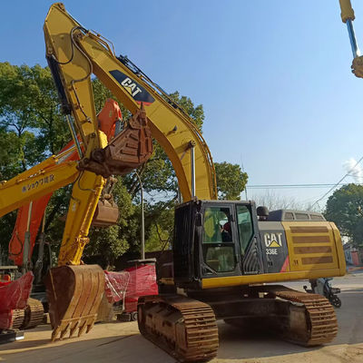 11.17m*3.19m*3.17m Μεγάλη εκσκαφέας Caterpillar Καλή άνεση εγγυημένη