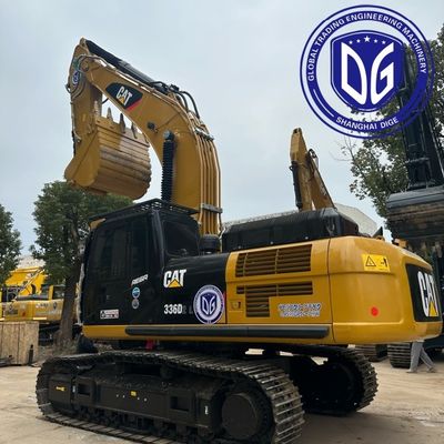 36000kg λειτουργικό βάρος Χρησιμοποιούμενη εκσκαφέας Caterpillar με αρχικό ιαπωνικό κινητήρα