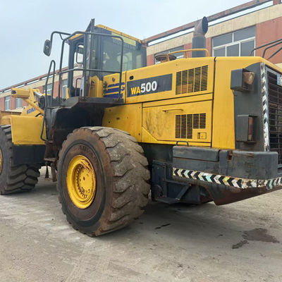 Komatsu WA500 4.3m3 Τροχαίο φορτωτή χωρητικότητας κουβάς για κατασκευές