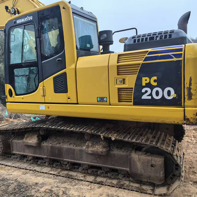Εκσκαφέας Komatsu PC200-8 20 τόνων Ιαπωνικός κινητήρας