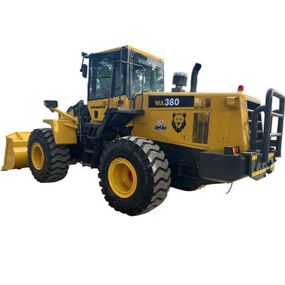 Το φορτιστή τροχών Komatsu WA380 κορυφαίου επιπέδου και για εξαγωγικές μάρκες 7,97m*2,78m*3,38m