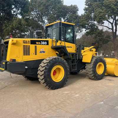 Το φορτιστή τροχών Komatsu WA380 κορυφαίου επιπέδου και για εξαγωγικές μάρκες 7,97m*2,78m*3,38m