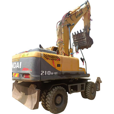 1.34m3 χωρητικότητα τροχός Excavator Hyundai Η καλύτερη επιλογή για τα έργα σας