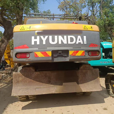 1.34m3 χωρητικότητα τροχός Excavator Hyundai Η καλύτερη επιλογή για τα έργα σας