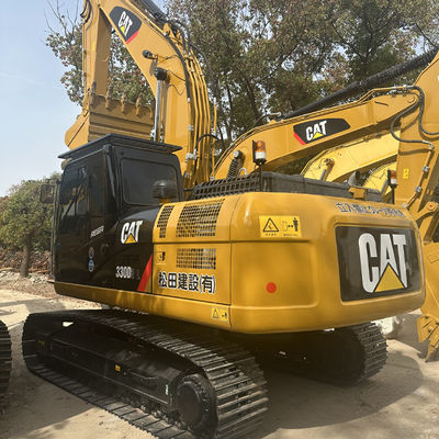 11.15m*3.19m*3.34m Χρησιμοποιούμενη εκσκαφέας Caterpillar με μακροχρόνια τεχνική υποστήριξη