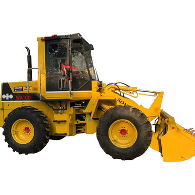 Διοργανωτές φορτωτή Komatsu WA100 Το καλύτερο εξοπλισμό για τα έργα κατασκευής σας