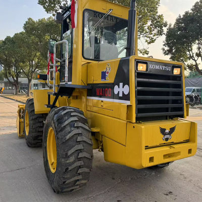 Διοργανωτές φορτωτή Komatsu WA100 Το καλύτερο εξοπλισμό για τα έργα κατασκευής σας