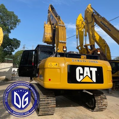 Χρησιμοποιούμενος εκσκαφέας CAT 330D τύπου μετακίνησης σιδηροδρομικής γραμμής 30 τόνων