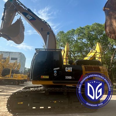 Μεταχειρισμένο εκσκαφέα Caterpillar 336D προς πώληση, έτοιμο για αποστολή στη Νότια Αμερική