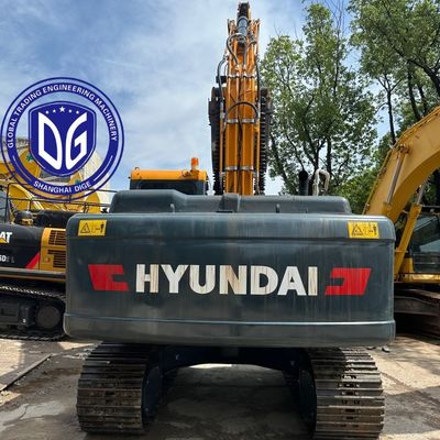 Χρησιμοποιημένο εκσκαφέα Hyundai 220LC-9S με κινητήρα Cummins έτοιμο για αποστολή στο Ομάν