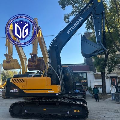 Hyundai HX220HD Μεταχειρισμένο Εκσκαφέας | Ισχυρός Κινητήρας, Καλά Υδραυλικά, Έτοιμος για Εργασία