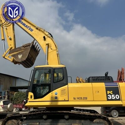 Ιαπωνικό Μεταχειρισμένο Εκσκαφέας Komatsu PC350-7 Υδραυλικός Εκσκαφέας 35 Τόνων Μεταχειρισμένος Εκσκαφέας σε απόθεμα