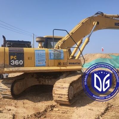 Ιαπωνία Χρησιμοποιούμενη Εξόρυξη Komatsu PC360Υδραυλική Εξόρυξη 36 Τόνων Χρησιμοποιούμενη Εξόρυξη σε απόθεμα