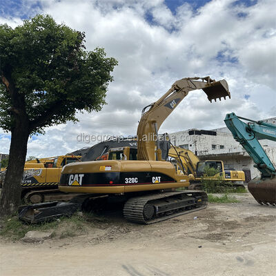 Χρησιμοποιούμενη σκάφτρα Caterpillar 320C 20t σε απόθεμα με την καλύτερη τιμή Αδύναμη ισχυρή σκάφτρα για πώληση