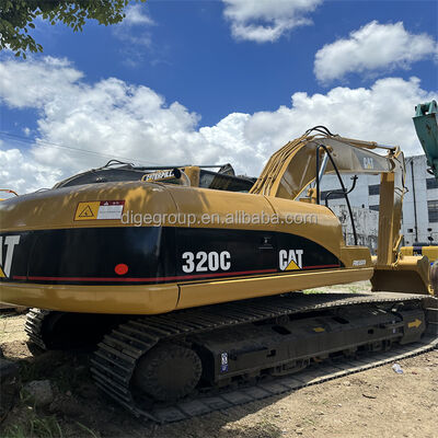Χρησιμοποιούμενη σκάφτρα Caterpillar 320C 20t σε απόθεμα με την καλύτερη τιμή Αδύναμη ισχυρή σκάφτρα για πώληση