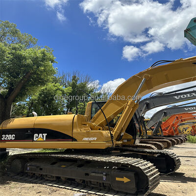 Χρησιμοποιούμενη σκάφτρα Caterpillar 320C 20t σε απόθεμα με την καλύτερη τιμή Αδύναμη ισχυρή σκάφτρα για πώληση