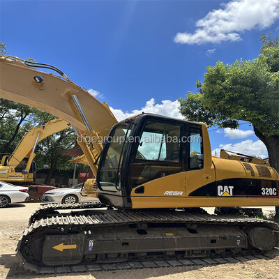Χρησιμοποιούμενη σκάφτρα Caterpillar 320C 20t σε απόθεμα με την καλύτερη τιμή Αδύναμη ισχυρή σκάφτρα για πώληση
