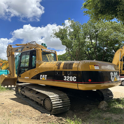 Χρησιμοποιούμενη σκάφτρα Caterpillar 320C 20t σε απόθεμα με την καλύτερη τιμή Αδύναμη ισχυρή σκάφτρα για πώληση
