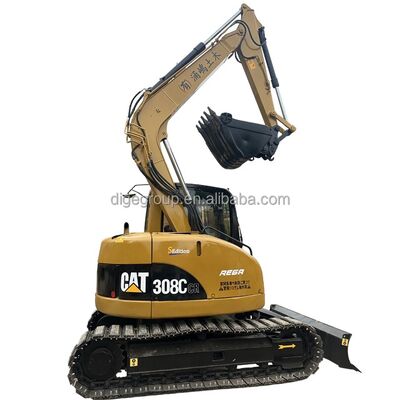 Χρησιμοποιημένη σκάφτρα Caterpillar 308C 8t σε αποθεματικότητα με φθηνή τιμή καυτή πώληση σε καλή κατάσταση μεταχειρισμένη ισχυρή σκάφτρα προς πώληση