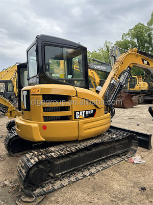 Μεταχειρισμένος Εκσκαφέας Caterpillar 303.5E 3.5t σε Απόθεμα με Φθηνή Τιμή Στιβαρός Ανθεκτικός Εκσκαφέας