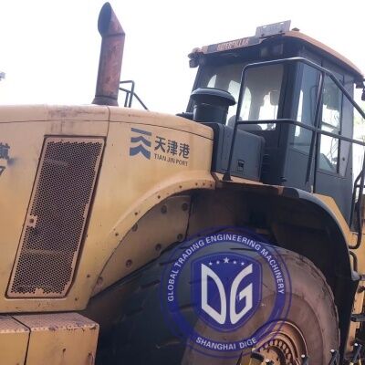 Japan Μεταχειρισμένο Caterpillar Wheel Loader 6,5 Ton CAT980H Wheel Loader Υψηλής ποιότητας Διαθέσιμο