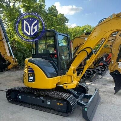 Μεταχειρισμένο Japan Komatsu PC40 Mini Excavator 4 Ton Small Hydraulic Digger Χαμηλές ώρες εργασίας