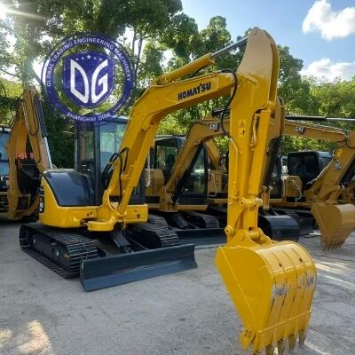 Μεταχειρισμένο Japan Komatsu PC40 Mini Excavator 4 Ton Small Hydraulic Digger Χαμηλές ώρες εργασίας