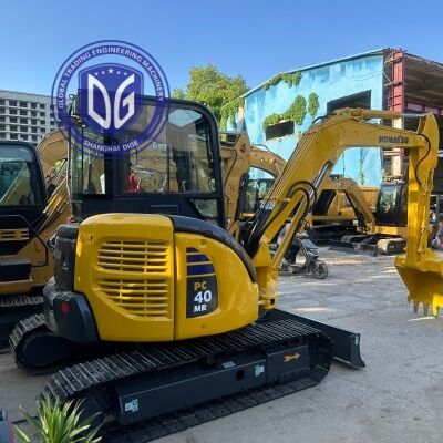 Μεταχειρισμένο Japan Komatsu PC40 Mini Excavator 4 Ton Small Hydraulic Digger Χαμηλές ώρες εργασίας