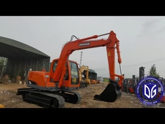 DX80 8 τόνων Χρησιμοποιούμενος εξορυκτής Doosan Χρησιμοποιούμενος υδραυλικός εξορυκτής