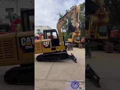 Χρησιμοποιούμενο 306E 6T Caterpillar Crawler Mini Excavator Σύστημα Ελέγχου Γρήγορης Ανταπόκρισης