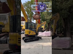 Χρησιμοποιούμενος υδραυλικός εξορυκτής Sany Sy35u 3.5t με πολλαπλή επιλογή λειτουργίας