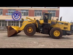 WA500-6 Χρησιμοποιούμενη φορτιστή Komatsu, υψηλής απόδοσης και εξοικονόμησης καυσίμου, προέλευση από την Ιαπωνία, προς πώληση τώρα